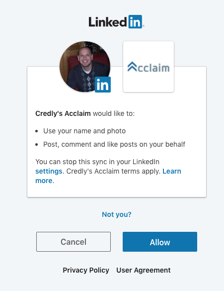 Why Does Credly Need Access To My Linkedin Account Credly Inc